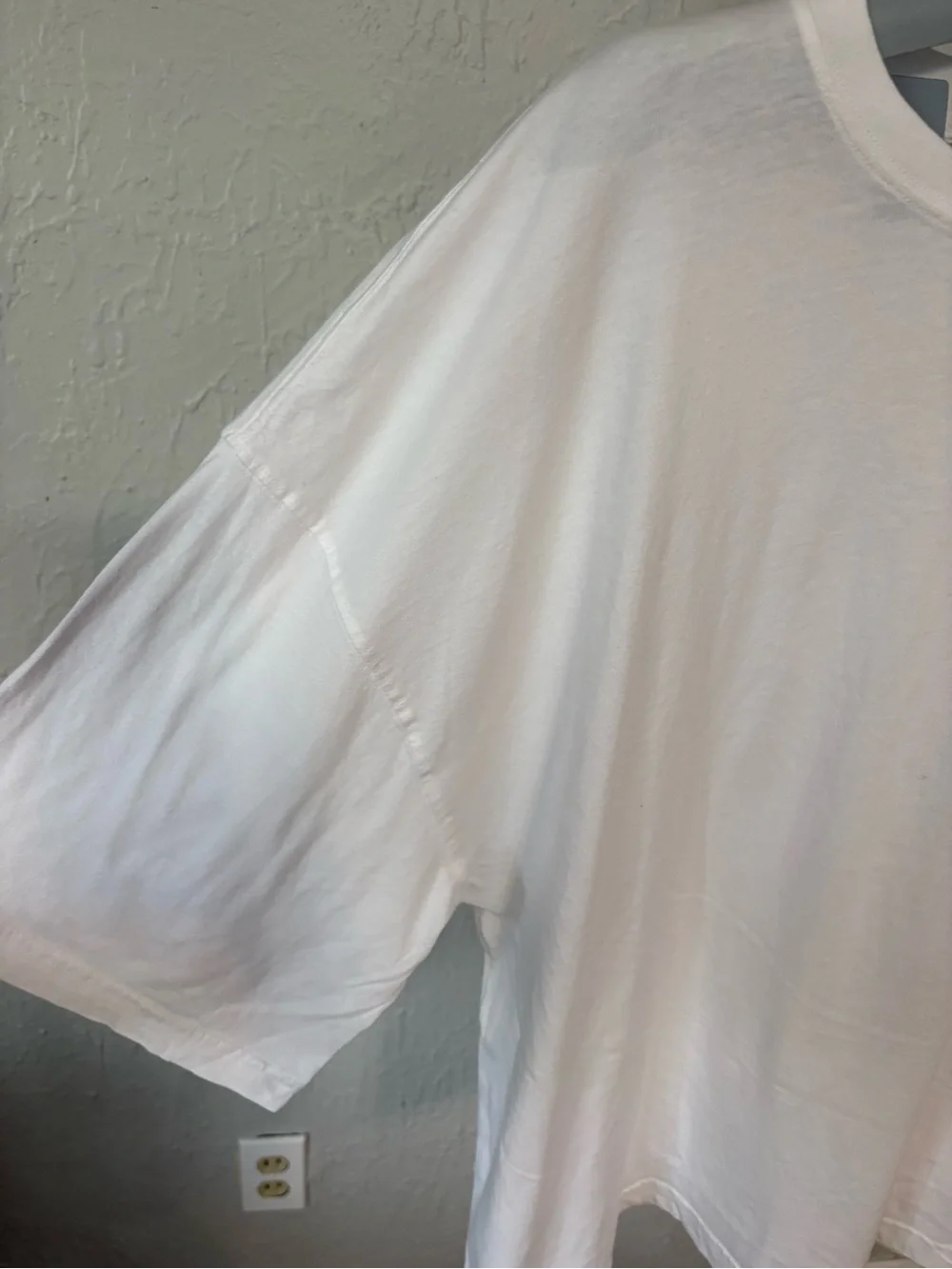 Free People We The Free Perfect Oversized Tee XL White NWOT